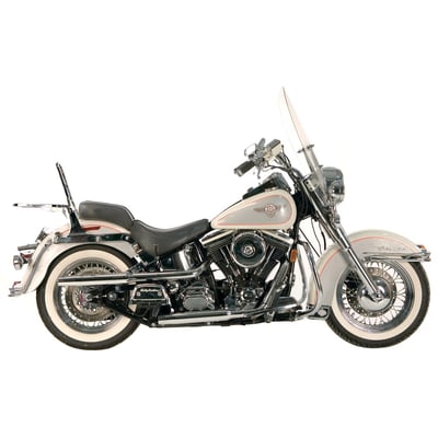 Rigid frame only. Kickstart. Slider channels. Heatshield rear 903403. 
Note: Not S-type. Front pipe routed below frame tube. Less ground clearance in right turns.