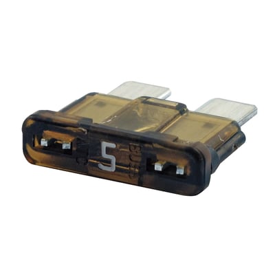 ATC fuse, the most commonly used fuse. Housing approx. 12mm high x 19mm wide. Replacement for various H-D models and for use in any custom application where ATC/ATO blade style fuses are used.