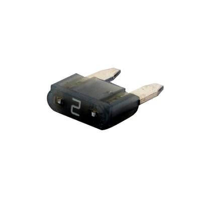 Smaller than the standard ATC/ATO blade fuse. Housing approx. 8.5mm high x 11mm wide. Can be used as replacement for various H-D models and for use in any custom applications where mini fuses are used.