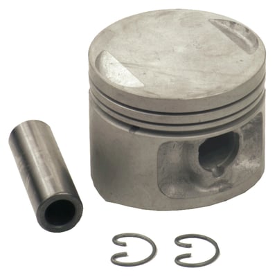 Standard 9:1CR. Perfect for a stock rebuild. Cast type pistons are well know for their low expansion rate. They have a substantial lower price than OEM forged pistons. Kit incl. cast pistons, wirstpins, wristpin clips and Hastings piston rings. 

Note: In any and all applications the technician must be able to judge components for their suitability in combination with the other engine components, prior to installation. It is of importance that a knowledgeable mechanic will install & make adjustments as required. The rider must follow standard break-in and riding procedures for overhauled engines.