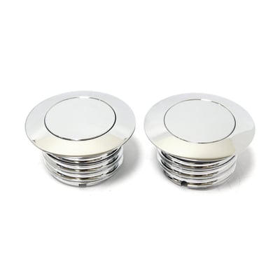 Chrome; vented & non-vented; 60mm OD