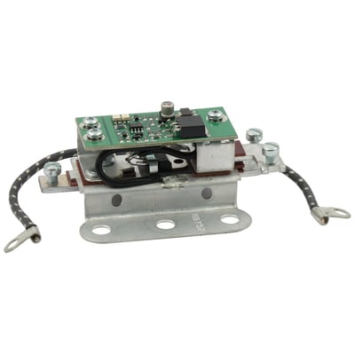 12-Volt electronic version. Without cover. Wiring change is not required. OEM replacement reference 4785-38/12. 
Note: See 506002 (chrome) or 506003 (black) for optional cover.