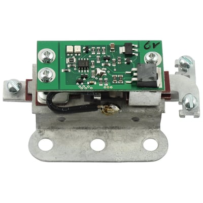 Early relay style. Without cover. Wiring change is not required. 
Note: See 506002 (chrome) or 506003 (black) for optional cover.