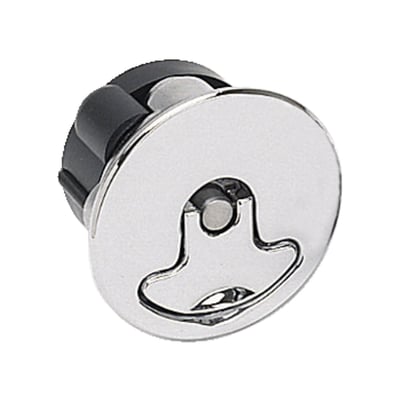 Chrome plated; inner aero filler cap only; vented; no lock