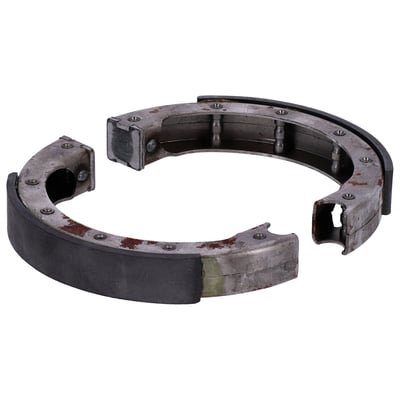 OEM style reproduction. Ready to install brake shoe set. Repl. 4040-36A (44402-36). 

Note: These brake shoes & linings will not fit MCS 903798 (black/chrome) and 903801 (chrome) front double cam brake drum kit. 903798 and 903801 will take 597804 brake shoes and lining and the regular 903821 linings only.