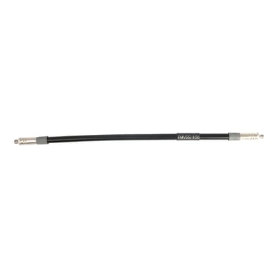 Item with approval. Brake line from TRW. High quality manufacturing with a PTFE inner core and a braided stainless steel protective cover in black. This provides a highly flexible brake line with an outer diameter of just 7 mm with an excellent pump-up resistance. The perfect solution in virtually any stock or custom application where demands are extremely high. 

Note 1: Comes with pre-installed threaded brake line ends that may be rotated up to 180 degrees to compensate for the required installation angle, upon installation. If a 180 degree rotation is insufficient the line must be reinstalled or replaced. 
Note 2: Brake lines must be installed as described in the included installation manual. 
Note 3: Banjo fittings and brake line connectors are separately available to cover most stock and custom applications. 

Note: Check your local MCS dealer or the MCS sales department for exact type of approval and validity on bike model and years on the test report.