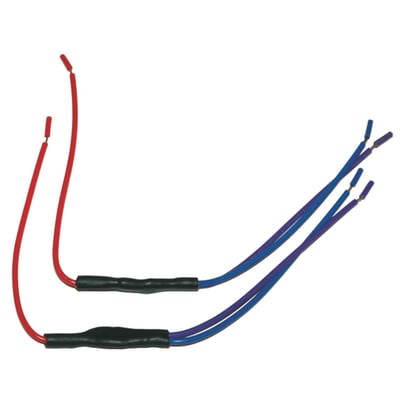 '- Used with max 500 milliamps LEDs only 
- Used to converts 2 single function LEDs (max 500 milliamps) to dual function (dual 1157 style) 
- Same function as 513407 but requires less space, but works with LEDs with a maximum of 500 milliamps only 
- Comes with 2 single input power wires and 4 output wires to operate 2 light lights, giving them dual function 
- Run & stop, run & turn or high & low. 
- Works for taillights, signals, markers, fender tip lights, LED accent lighting or 2 x 25 Watt driving lights 
- Hard wired for universal applications 
- No heat build-up issues