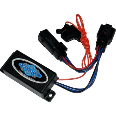 Used for rear turn signals only. 
Used with non CAN-Bus compliant LEDs. 
Plug 'n Play installation. 
Used to prevent rapid-flashing turn signal indicators and the BCM (Body Control Module) triggering trouble codes when non-compliant turn signals are installed. 
Produces no heat due to solid state construction and will run emergency turn signal flashers for any length of time. 
Dimensions: 8.5" (21.6cm) × 6.5" (16.5cm) × 1.25" (3.2cm).