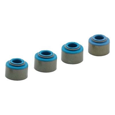 With 4 seals. Comes with with built-in spring-loaded Viton wipers. Valve stem seals can be used, and are recommended, on all applications. They will help control oil consumption in any type H-D engine.
OEM replacement reference 18000-81.
Note: Valve seal installation tools are not included and must be purchased separately when required.