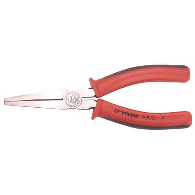 High carbon steel, and titanium coated joints. Does not cut wire. TPR coated handles. Length 200mm.