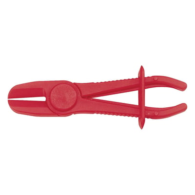 For 1/4 to 1-1/4" (6.35mm to 32mm) outside diameter hose. Lightweight with special designed jaws to prevent damage to internal hose lining. Dimensions: 24x66x185mm.