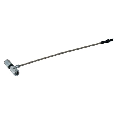 Used to pull the valve stem of the inner tube through the valve stem hole in the rim, without getting fingers/hand jammed; Mounts inside valve stem