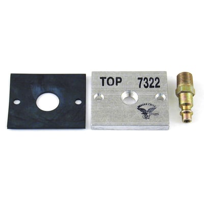 Front master cylinder; Dimensions: 64mm long x 54mm wide; 51mm center-center mount holes