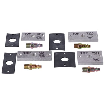 Complete brake bleeder air kit assembly, with all 4 kits; Incl. 515922, 515923, 515924 and 515926 bleeder air kits