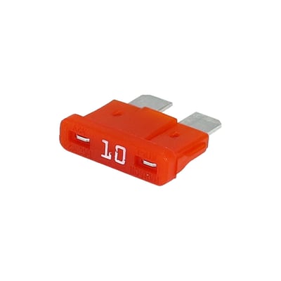 ATC fuse, the most commonly used fuse. Comes with a built-in LED indicator light that lights-up when the fuse is blown. No more hassle to detect a blown fuse in confined or dark spaces. Housing approx. 12mm high x 19mm wide. Can be used as replacement for various H-D models and for use in any custom application where ATC/ATO blade style fuses are used.