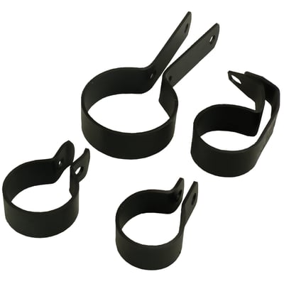 Black. Replica part. 4-piece. No hardware. Repl. 65287-32, 1064-32AC. 
Note: No warranty on black paint. Black paint is a rust preventative, used during storage, only.