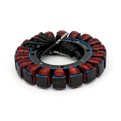 Un-molded stators will benefit from better cooling, they will help prevent overheating issues and generally offer a longer service life.
38AMP, 3-Phase