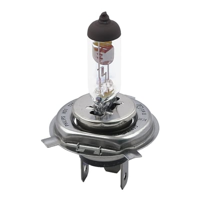 Halogen motorcycle headlamp bulbs are specifically designed to be more vibration resistant than comparable car-type light bulbs and improve both active and passive safety from bright sunshine to the darkest of night. Motorcycles are, often, equipped with just one headlight, making High Performance a key-word. Phillips' continuous research stands for the implementation of the best and latest lighting technology in the world today, making it a great travel companion. 
CityVision Moto: Up to +40% bright white light on the road*. With a more 'orange' effect in the headlight to improve your visibility for oncoming traffic. Bee Seen, Be Safe! 
* When compared with a standard light bulb. 
- 12V, 35/35W high-low beam. 
- With PX43t base.