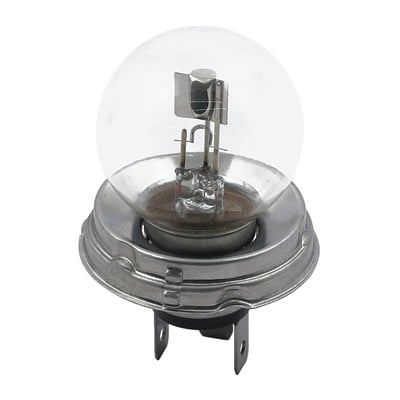 Designed for universal automotive use.
- 45/45W, high-low beam.
- With P45t-41 base.