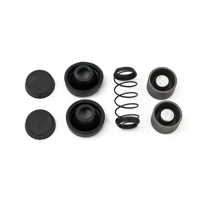 Motorcycle wheel cylinder repair kits consist of premium grade SBR cups and end seals to restore your wheel cylinders to proper operation. Unique patented compression spring is also included, which eliminates the requirement for cup extenders .