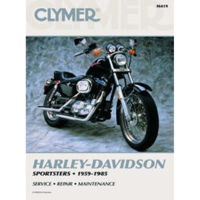Clymer Harley-Davidson® service manuals are well known for their clear descriptions, photographs and drawings. This book will show you how it's done, from minor repair to major overhaul.