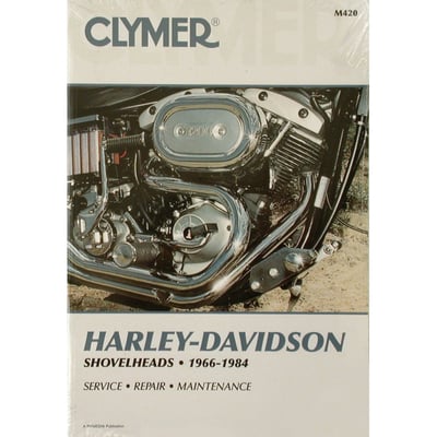 Clymer Harley-Davidson® service manuals are well known for their clear descriptions, photographs and drawings. This book will show you how it's done, from minor repair to major overhaul.