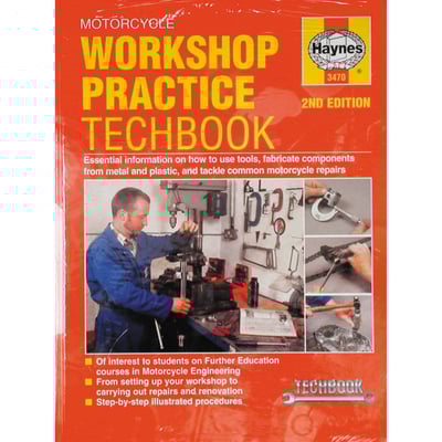 Essential information on how to use tools, fabricate components from metal and plastic, and tackle common motorcycle repairs.