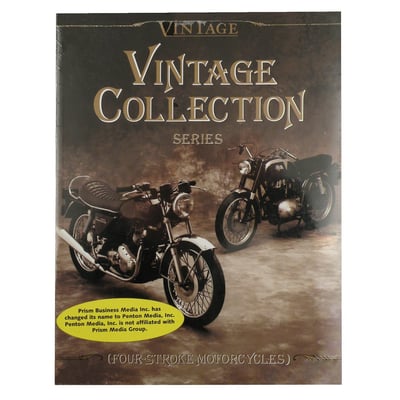 Clymer Manuals Vintage Collection Benelli, BMW, BSA, Ducati, Gilera, Harley-Davidson, Honda, Kawasaki, Moto Guzzi, Norton, Royal Enfield, Triumph, Velocette and Yamaha manual.

Clymer Manuals Vintage Collection Series, Four-Stroke Motorcycles contains condensed service data for many motorcycles produced in the early 60's through the mid-70's.