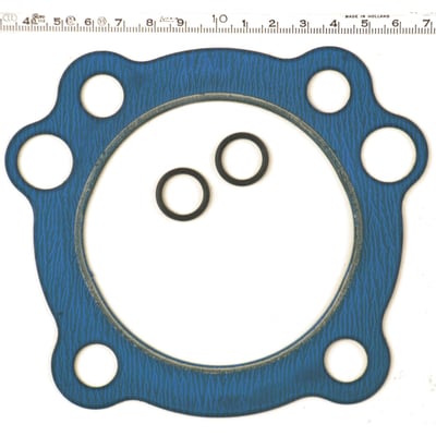 .045" PTFE coated paper with Firering. Final crush .042". OEM replacement reference 16665-86A.