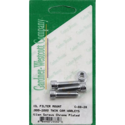 Chrome plated Allen heads