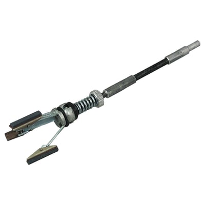 Controlled pressure makes it possible to polish or hone with just one stone grit. Square ends of stones hone to the end in step-cut and blind-end cylinders.
3 stones; 1 1/8" long, 240 grit; Adjustable range 27/32" to 2" (21.4mm to 50.8mm); 
Note: See 530771 for replacement stone set