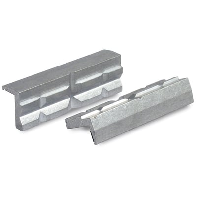 Featuring angular cleats. Will clamp flat, round and hex parts. Built-in nitrile magnets allow secure attachment to any steel vice.