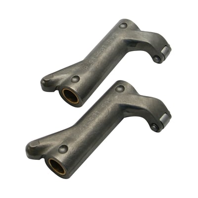 Complete roller rocker arm assembly. Direct replacement for S&S 900796 roller rocker arm set.
