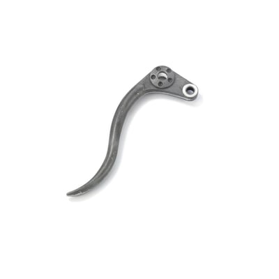 Replacement handlebar lever in raw aluminum finish. Fits both clutch and brake side.