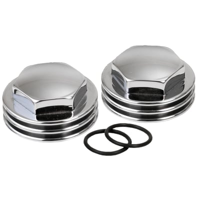 Forged brass construction, in a finned custom style. The special O-ring design will help prevent leakage. These Kustom-Tech rocker nuts are a must-have for Brass Knuckle lovers! 

Note: For a replacement o-ring set see 532362.