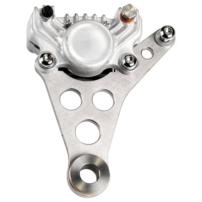 Stainless steel mounting bracket for use with 11-1/2" diameter brake rotors.