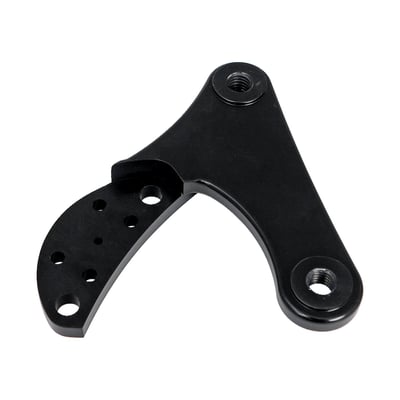 Front right mounting bracket for Kustom Tech 2 piston calipers.