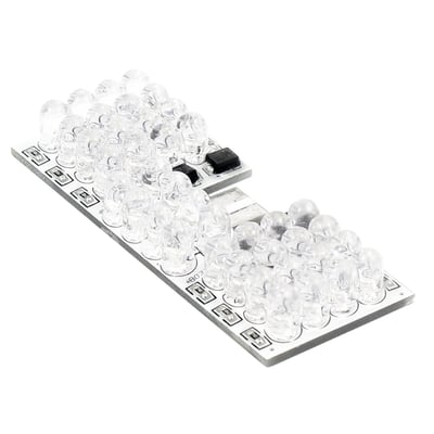 With 40 wide angle super bright Next Generation Genesis LEDs.
- Front fender
- 40 white LEDs