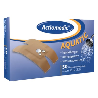 Finger joint plaster. Waterproof PE foil. 38mm x 75mm. Skin colored. Hypoallergenic and air regulating for universal use. Will not cause allergic reaction like latex plasters. Sold in pack, separately sealed.