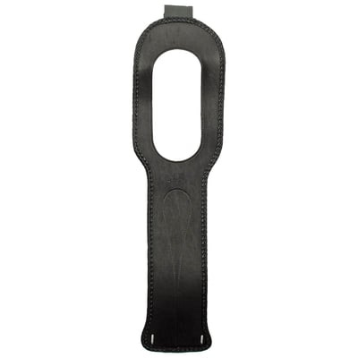 Black. This tank bib is contoured to hug the tank, without gaps around its edge. Comes with braided edges and are felt-backed to help prevent paint damage.