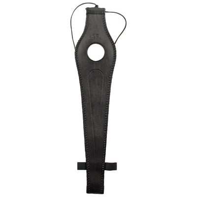 Black. This tank bib is contoured to hug the tank, without gaps around its edge. Comes with braided edges and are felt-backed to help prevent paint damage.