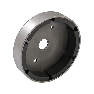 Precision cut splines and dynamically balanced, exceeding OEM specifications, for less vibration.