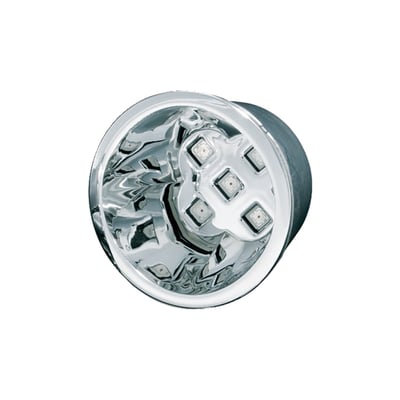 Large (MR16 type). 
Replacement for Deep-Dish style reflector LED light kits.