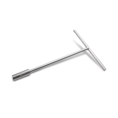 Metric. 6-point head. Also replacement T-handle for 547017 7-piece set. With durable nickel-pewter finish.