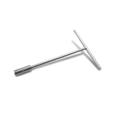 Metric. 6-point head. Also replacement T-handle for 547017 7-piece set. With durable nickel-pewter finish.