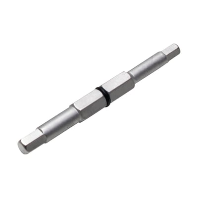Incl. 5 and 6mm allen (hex) bits. Replacement bits for 547069 multi-purpose tool and universally applicable. Pewter finish.