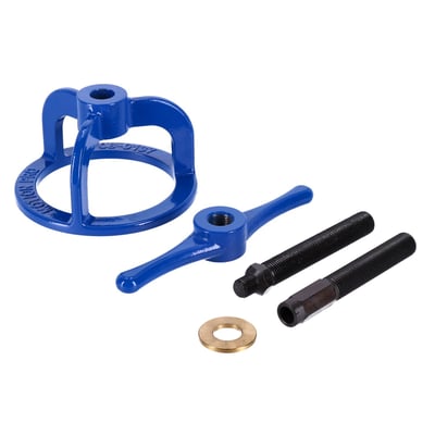 Used to release clutch spring for removal and installation of retaining ring. Includes adapter for Sportster models