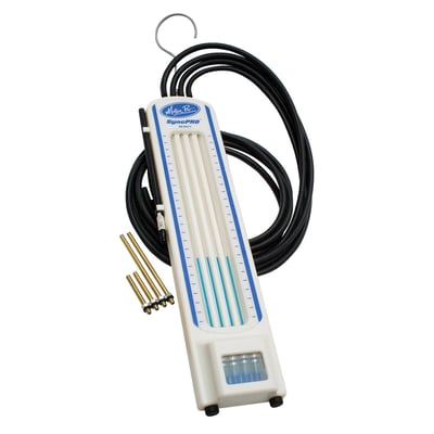 The SyncPro carb tuner is a tool to synchronize intake on engines with multiple carburetors. Maximum vacuum range 40cm Hg. For use with any 2, 3 or 4 carburetor equipped bikes. Spill proof design for storage in horizontal and vertical positions. Works with H-D and includes 5mm threaded carb adapter vacuum tubes (2x short & 2x long tubes) for most Honda and Suzuki models.
Note: See 722446 for a replacement hose set
Note: See 722445 for replacement carb adapter tubes 5mm x P0.8mm threaded (2x short, 2x long tubes)
Note: See 722457 for optional carb adapter tubes 6mm x P1.0mm threaded (2x short, 2x long tubes)
Note: See 722472 for optional carb adapter tubes 6mm x P1.0mm threaded (4x short tubes))
