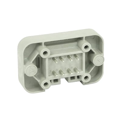 The Deutsch DT Header system consist of a Header male and a female side connector, that are sold separately. Perfect for adding audio or lighting to saddlebags, Tour-Paks, fairings or any other flat surface. Cut a hole for the connector, drill two holes for mounting, ready. Complete with terminal pins and the built-in gasket ensures a waterproof seal. 

Note: The 548162 mating 6-pin female plug is not included and must be ordered separately.