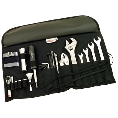 Metric sizes. Ride a metric cruiser? You're covered with this metric roadside repair kit in a handy roll-up pouch.